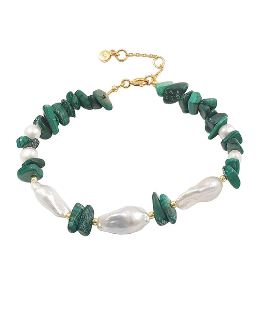 【　Hultquist Copenhagen　】 Green Ellie bracelet
