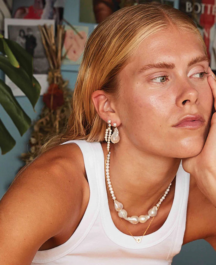 【　Hultquist Copenhagen　】 Agnes single earring